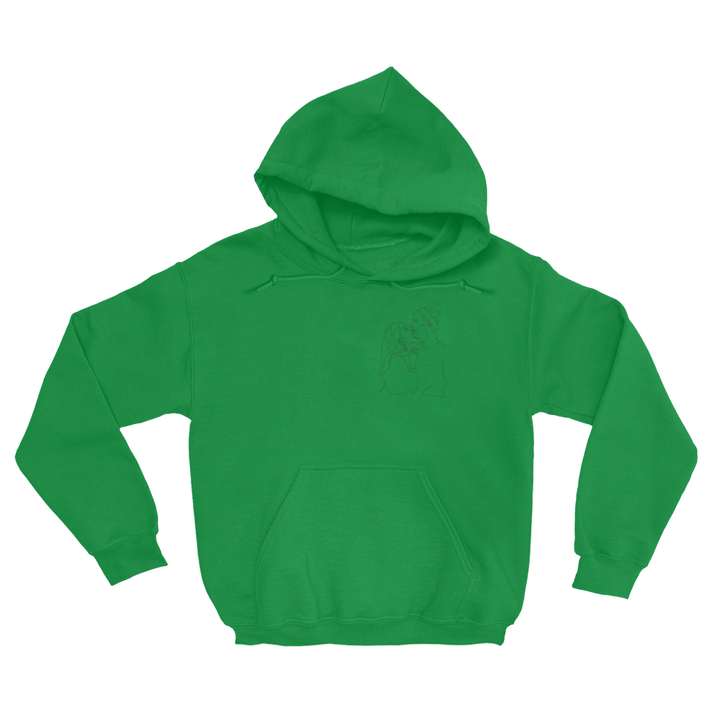 Custom Hoodie - Line Art Drawing from Photo