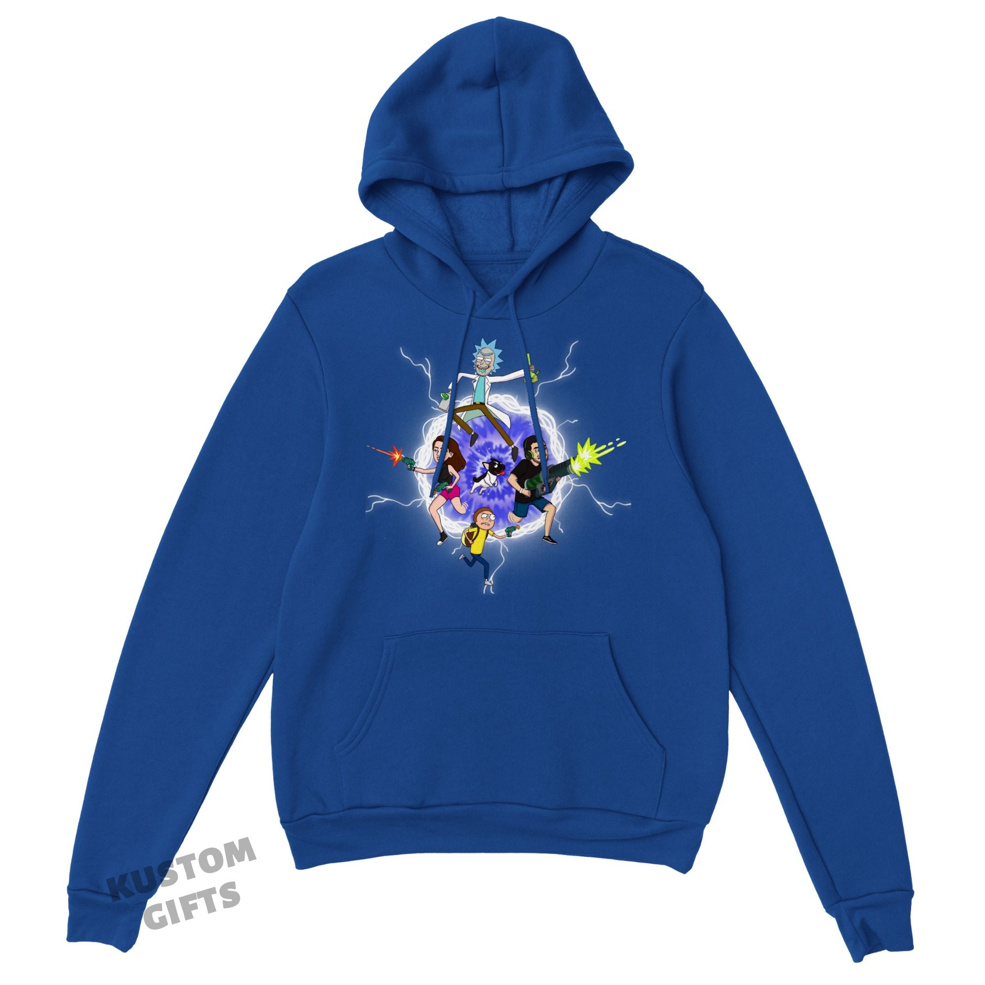 Rick and Morty Custom Hoodie - Galaxy World