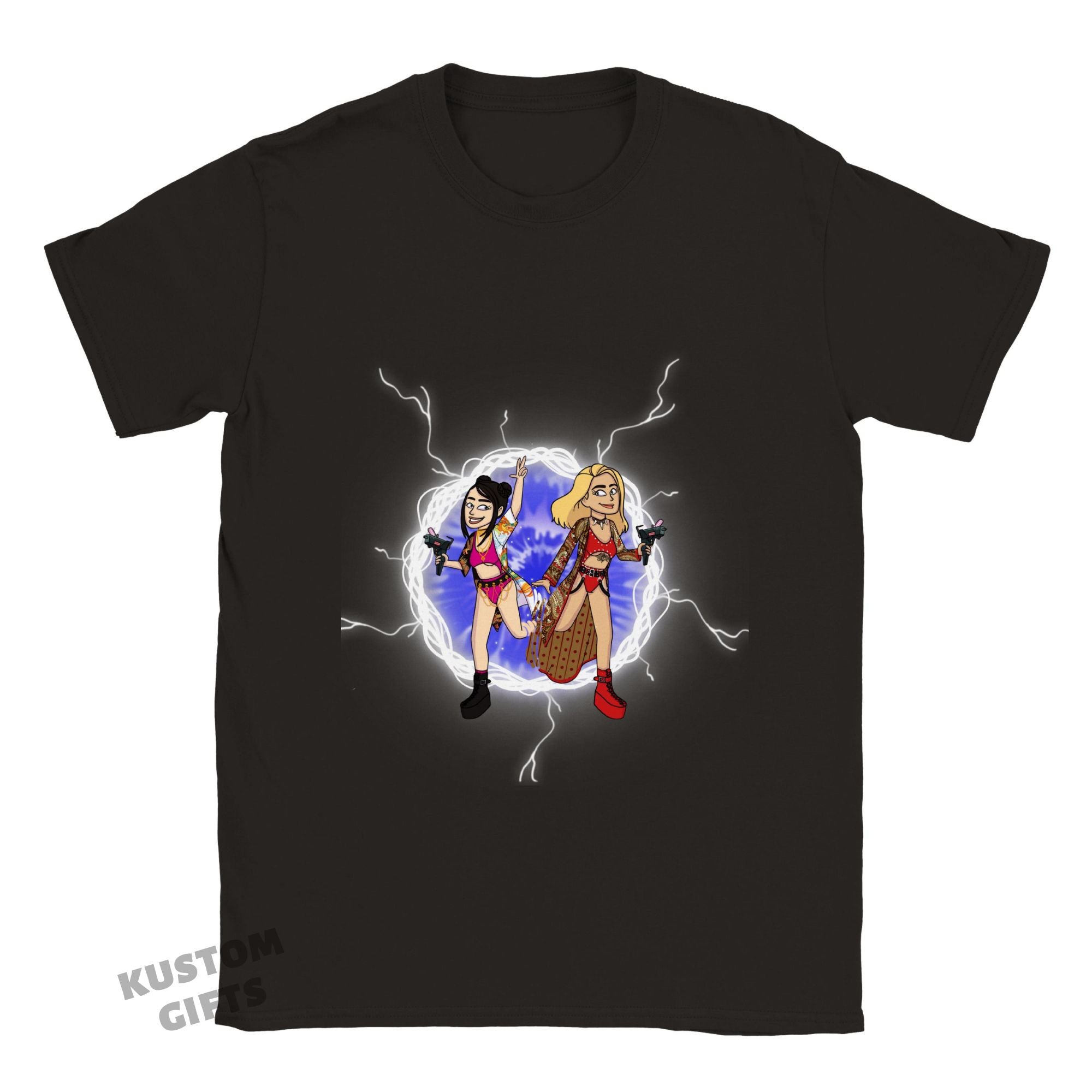 Rick and Morty Custom T-Shirt - Galaxy World